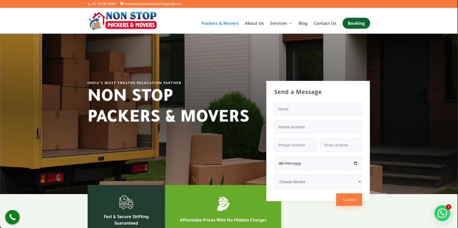 Non stop packers movers