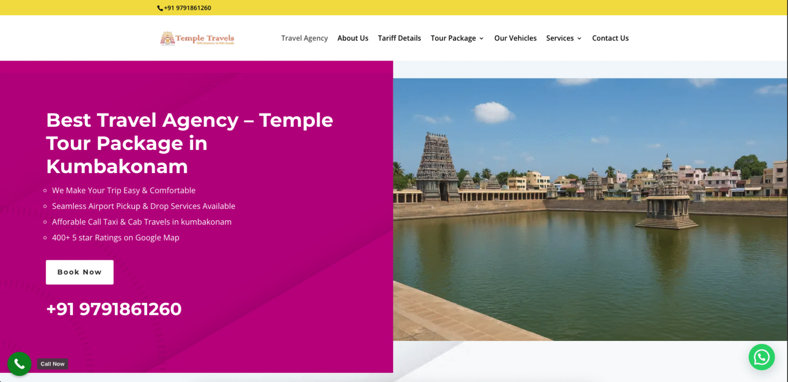 temple travels